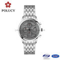 China Manfacturers Custom Stainless Stainless Steel Chronograph Watch 5ATM